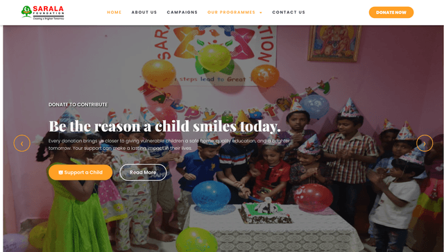 Sarala Foundation logo